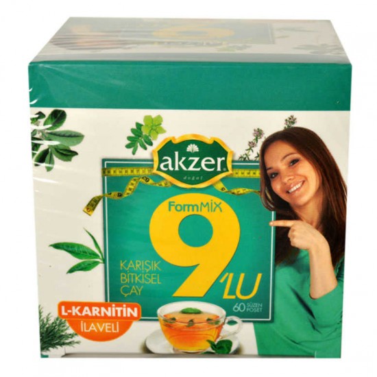 9lu Form Bitkisel Çay 60 Süzen Poşet
