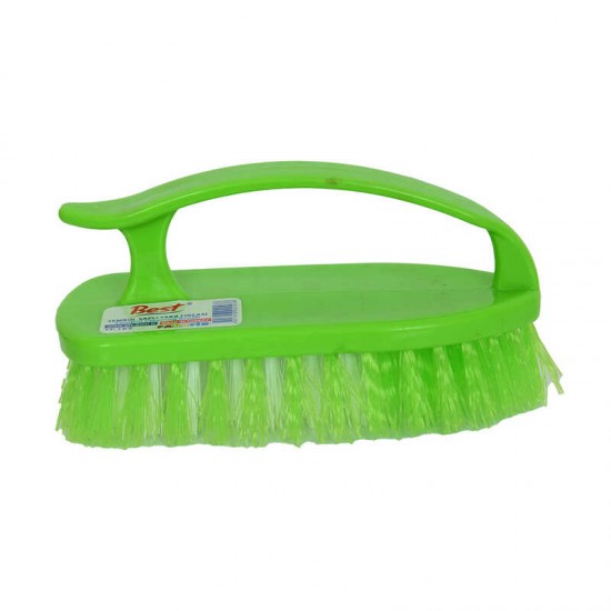 Yaka Fırçası Sembol Plastik Tutma Saplı Fırça Karışık Renk 14 Cm