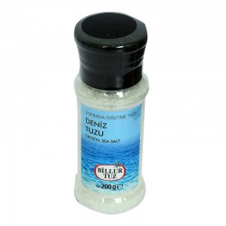 Sofrada Öğütme Yemeklik Granül Çakıl Deniz Tuzu 200 Gr Değirmenli