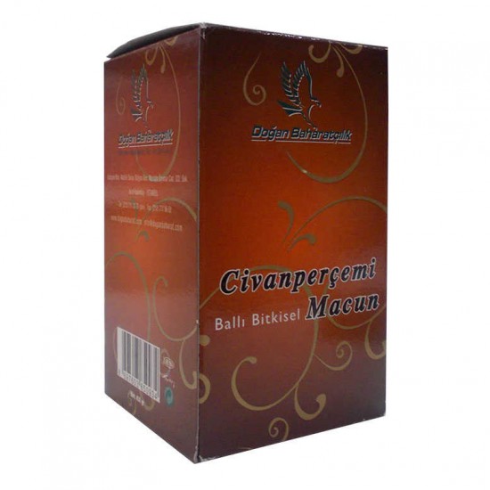 Civanperçemli Ballı Bitkisel Karışım Cam Kavanoz 450 Gr