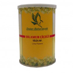 Doğal Ihlamur Çiçeği 50 Gr Teneke Kutu