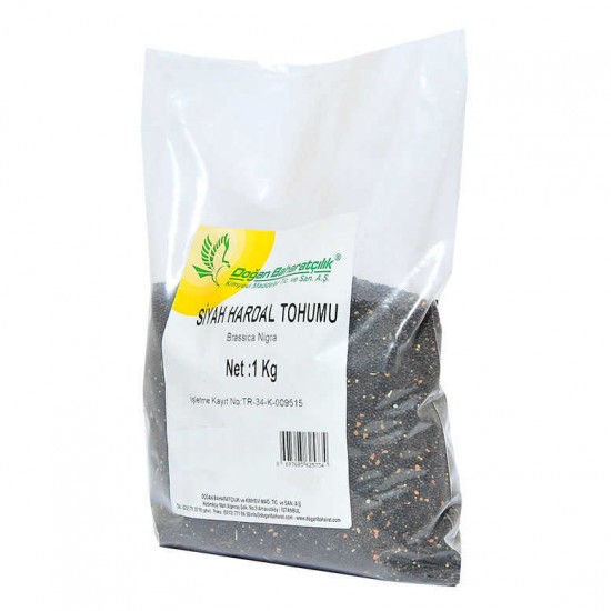 Hardal Tohumu Tane Doğal Siyah 1000 Gr Paket Hardal Tohumu Tane Doğal Siyah 1000 Gr Paket