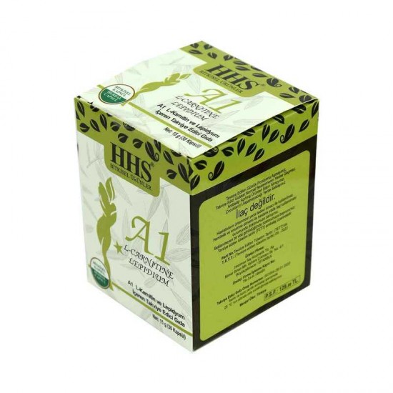 A1 L-Carnitine Lepidium Bitkisel 30 Kapsül X 3 Adet