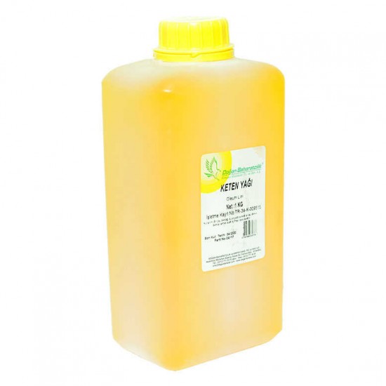 Keten Yağı Pet Bidon 1000 Gr