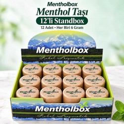 Menthol Taşı 6 Gram X 12 Adet - Spa ve Masaj Mentolü