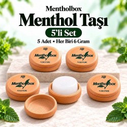 Menthol Taşı 6 Gram X 5 Adet - Spa ve Masaj Mentolü