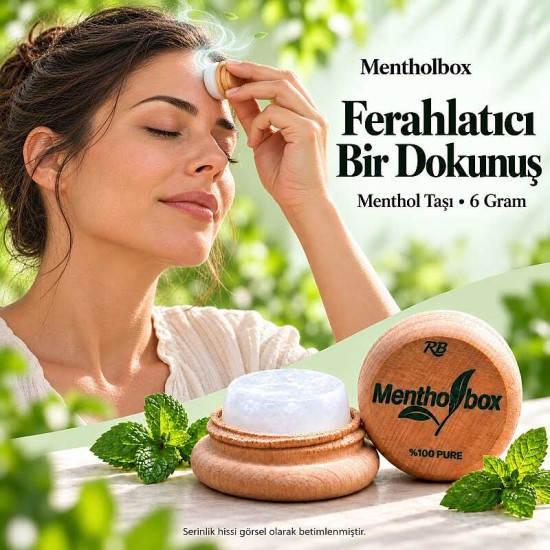 Menthol Taşı 6 Gram X 5 Adet - Spa ve Masaj Mentolü