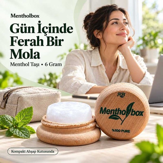 Menthol Taşı 6 Gram X 6 Adet - Spa ve Masaj Mentolü