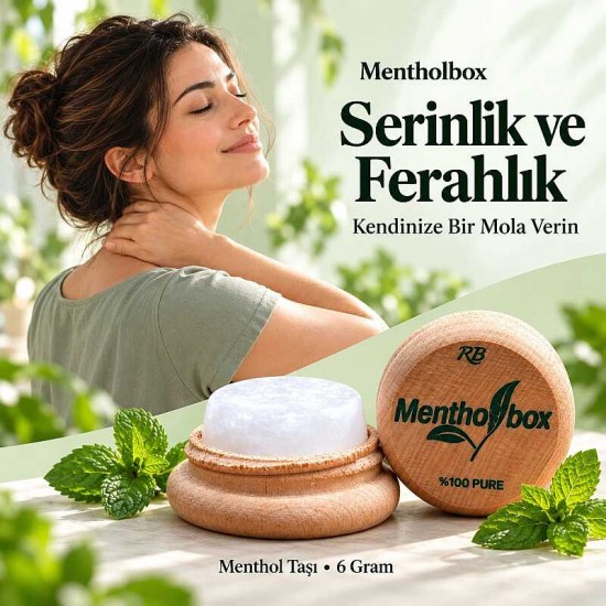 Menthol Taşı 6 Gram X 6 Adet - Spa ve Masaj Mentolü