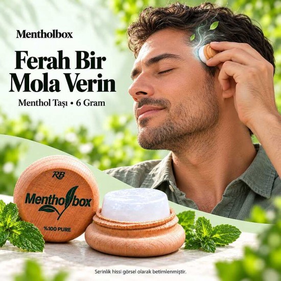 Menthol Taşı 6 Gram X 6 Adet - Spa ve Masaj Mentolü