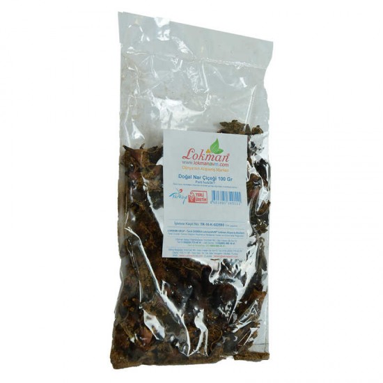 Nar Çiçeği Doğal 100 Gr Paket