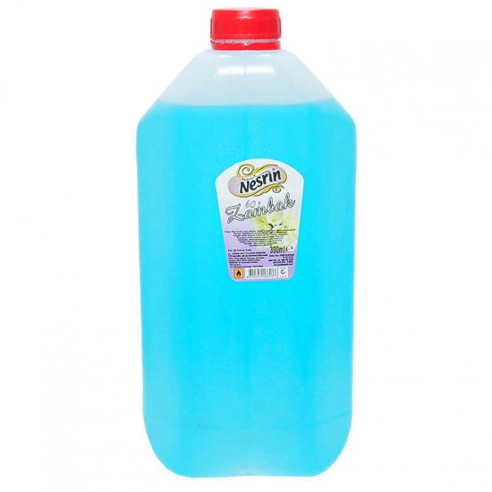 Zambak Kolonyası Mavi 60 Derece Pet Bidon 5 Lt