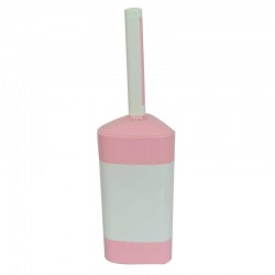 Plastik Elegant Muhafazalı Tuvalet Klozet Fırça Takımı Karışık Renk ZP-150